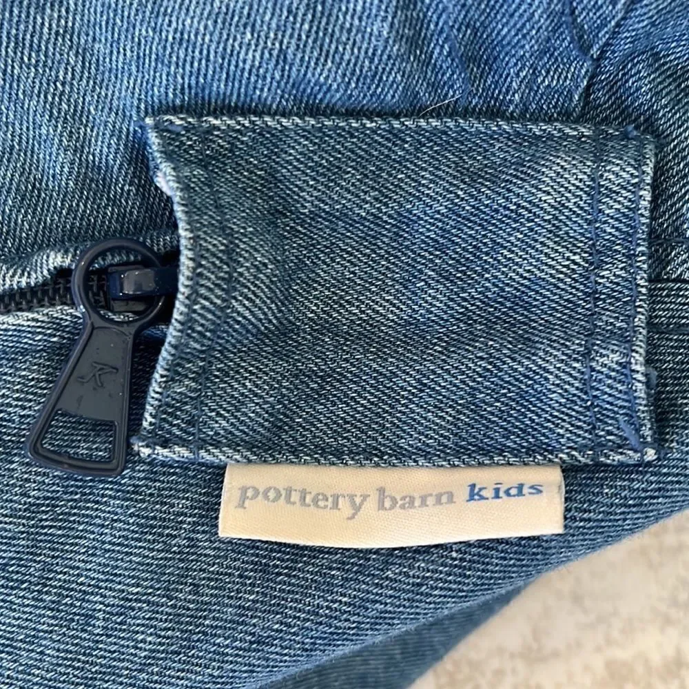 Pottery Barn Denim Beanbag Shell- no filling included